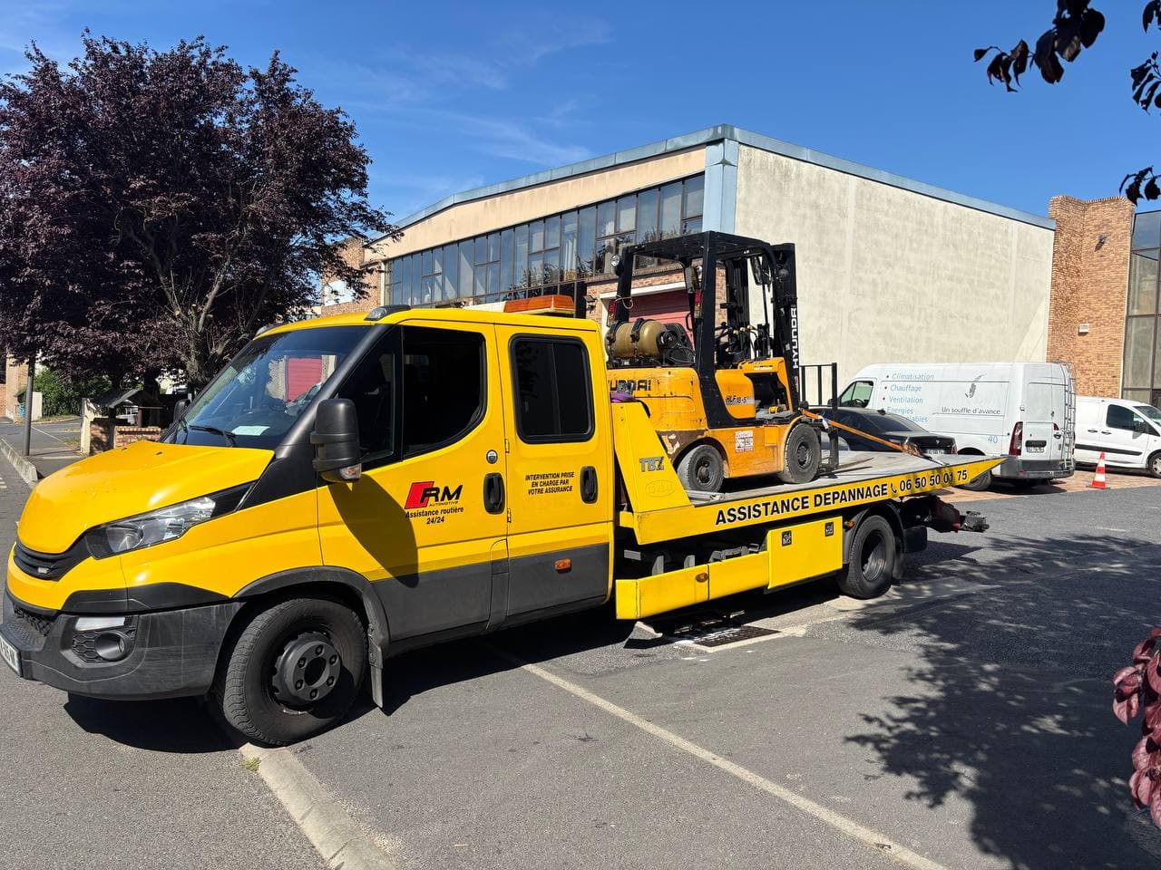 Chariot élévateur Hyundai — RM Automotive dépannage pro Île-de-France